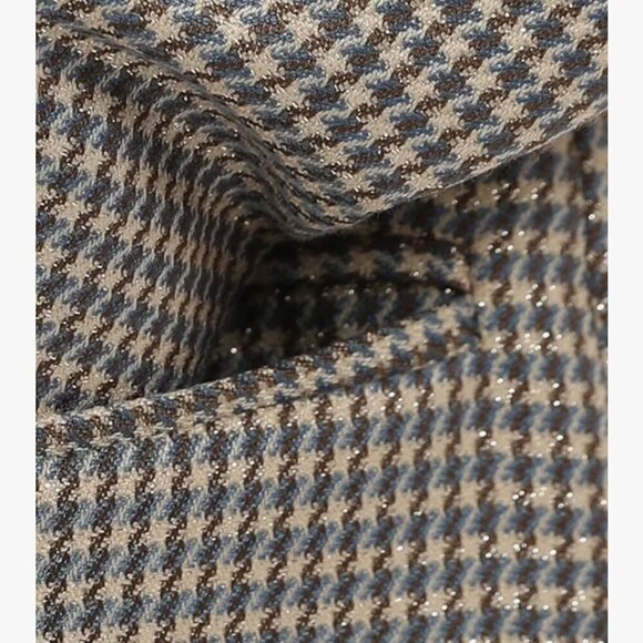 TRNY Oversized Relaxed Fit Mini Multi Colored Houndstooth Blazer Size M - Picture 7 of 13